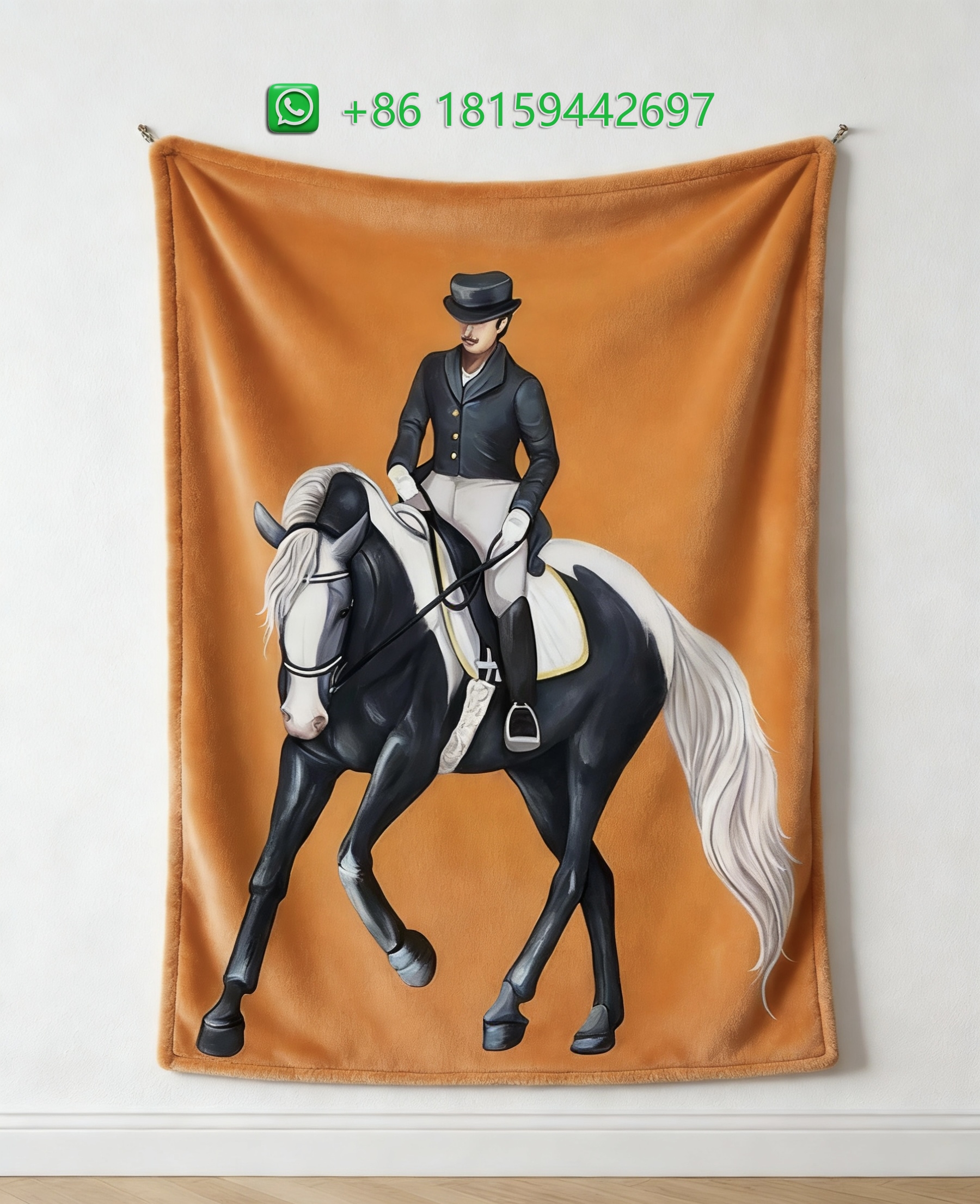 Hermes Throw Blankets